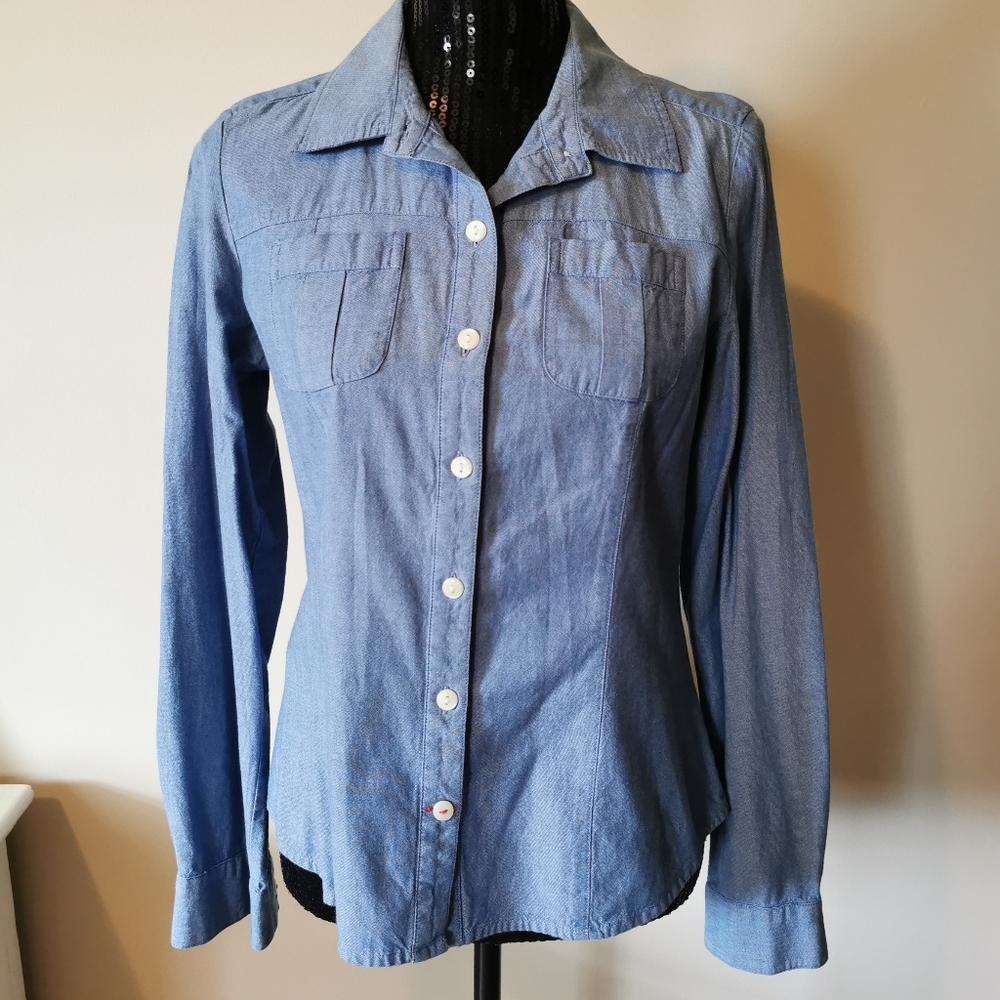 Tommy Hilfiger Demin Button Shirt Medium